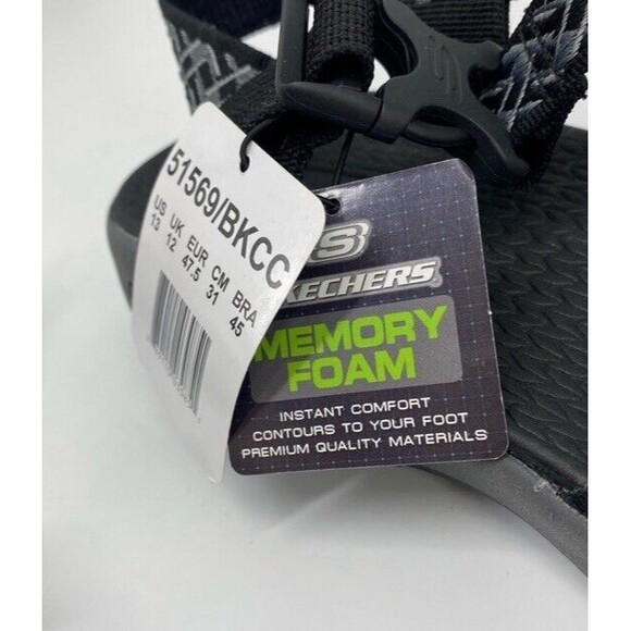 Skechers Sport Outdoor Adjustable Fisherman Sandal Memory Foam Nylon Walking 13 - Picture 8 of 10